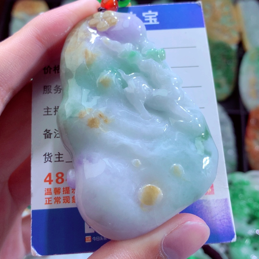 【闪购商品】翡翠颈饰未镶嵌挂件