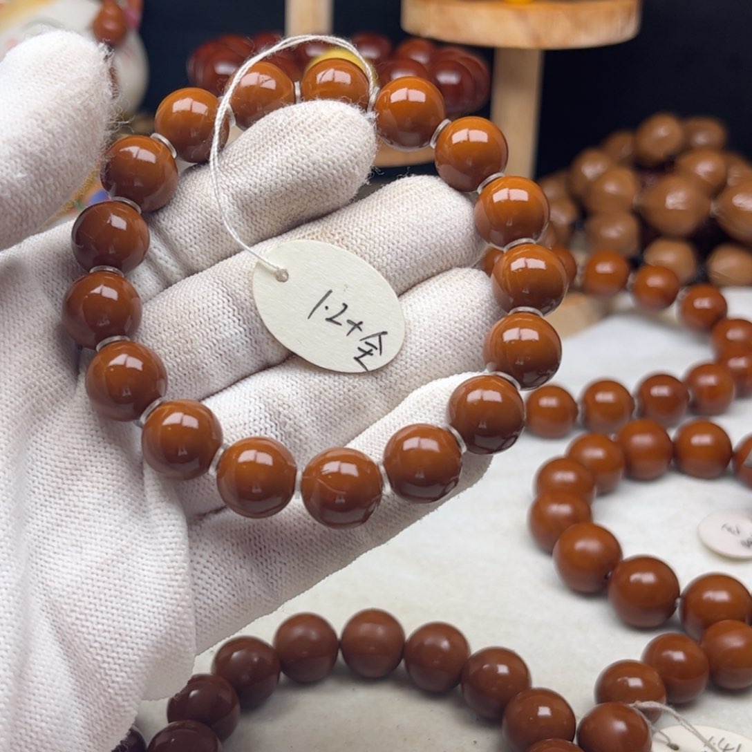 橄榄核手串/手链t*z1.2全品小孔