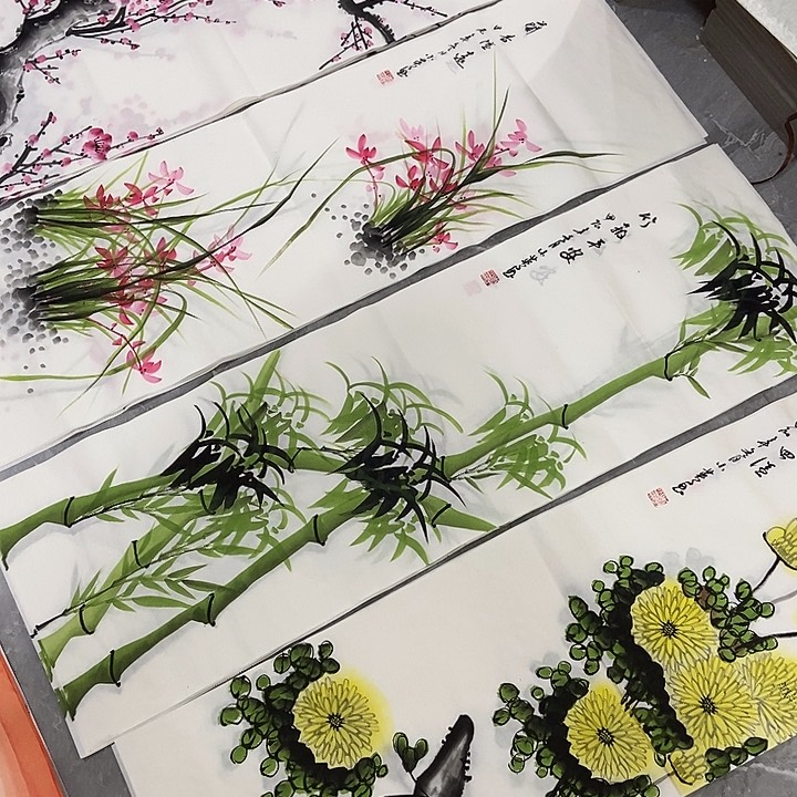 三个张画廊直播间！