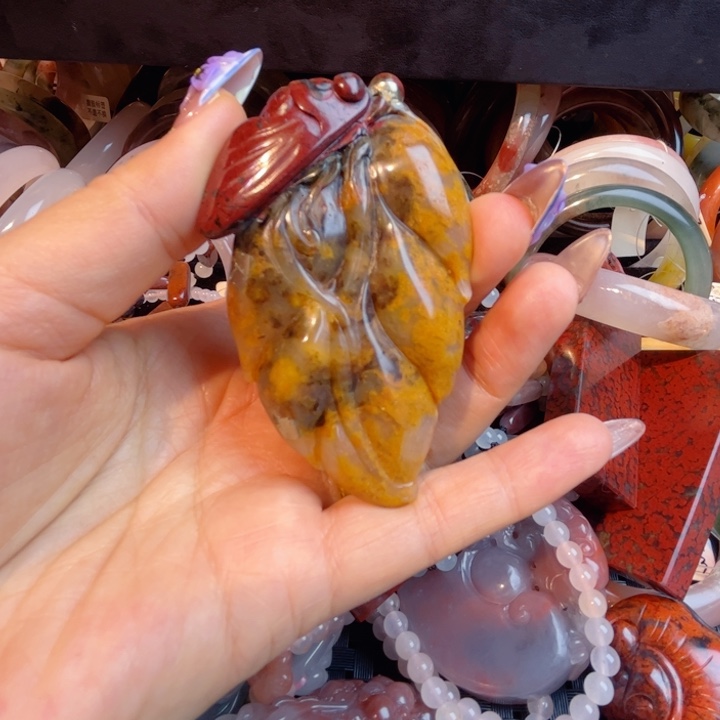 沉***2石英质玉未镶嵌手镯