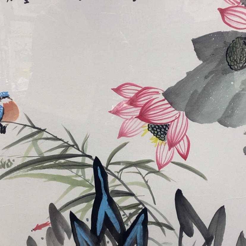 【闪购商品】国画手绘国画带框