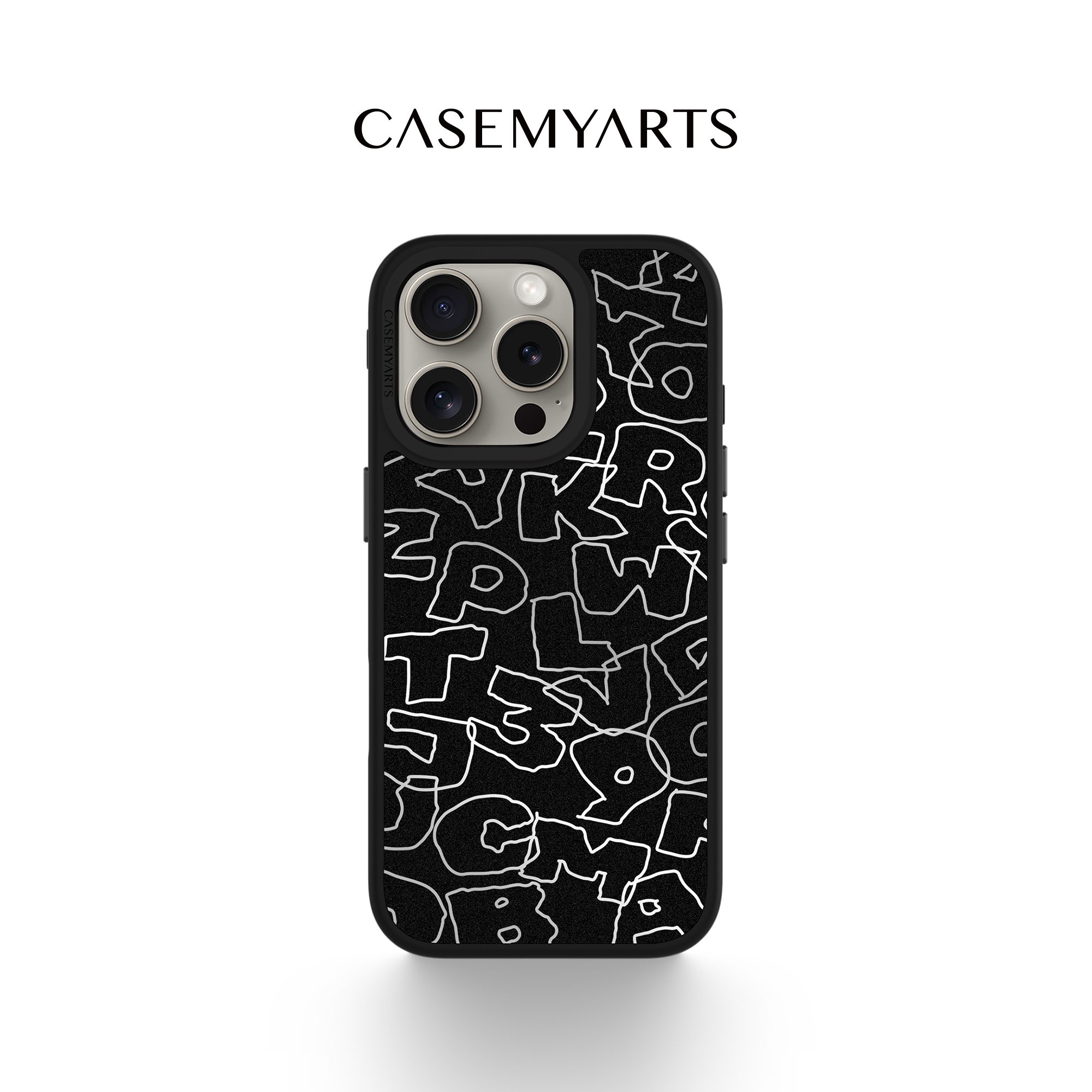 CASEMYARTS密码系列轻薄防摔磁吸手机壳适用苹果16/15/14/Pro/Max