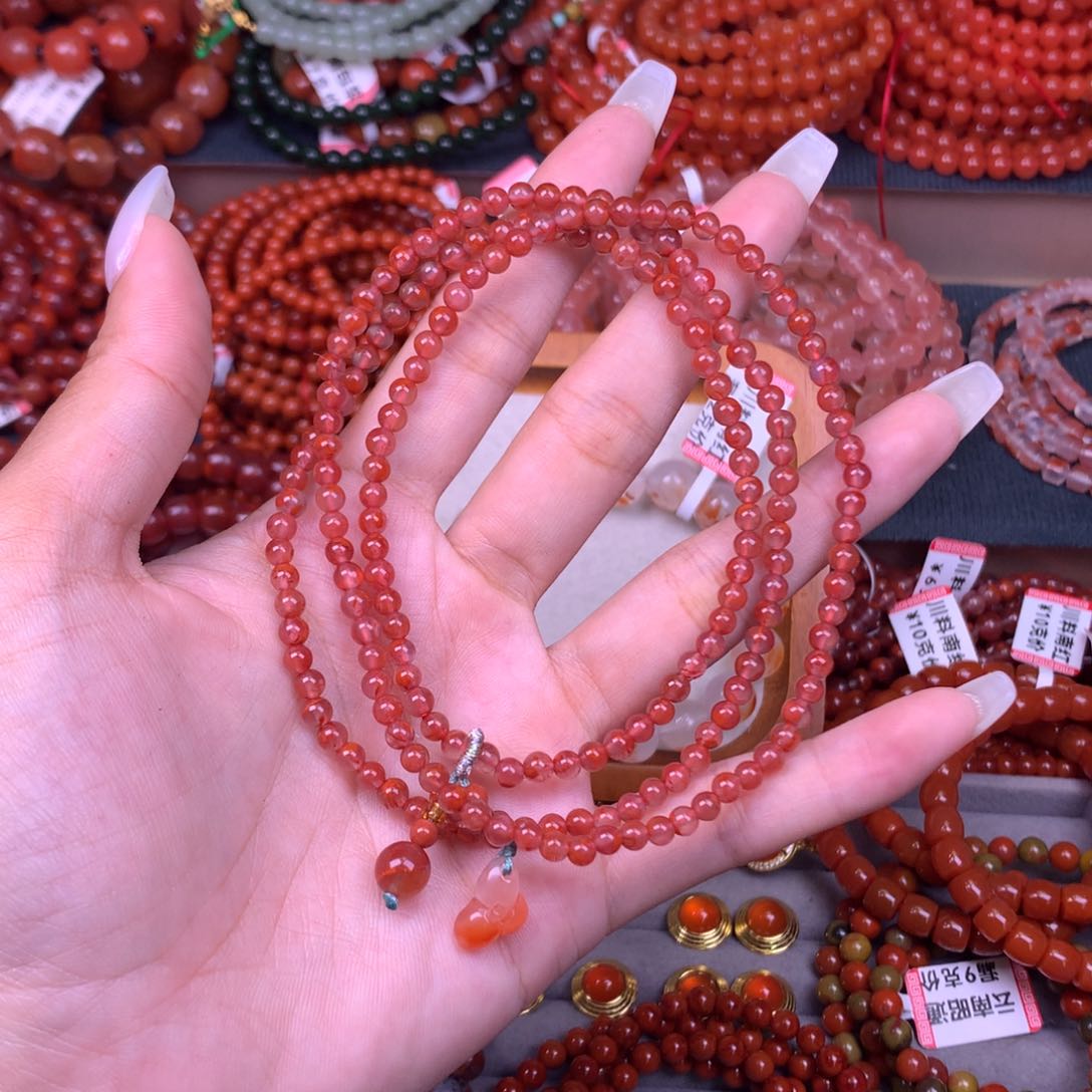 未镶嵌手链南红玛瑙26号卡4