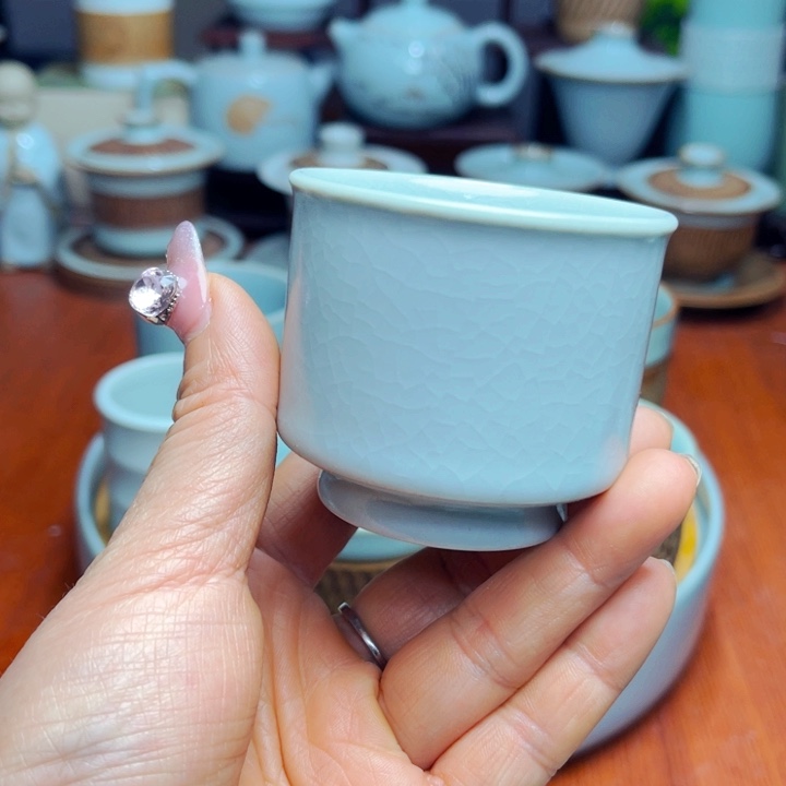 【闪购商品】河南原产地汝瓷厂，茶器专场