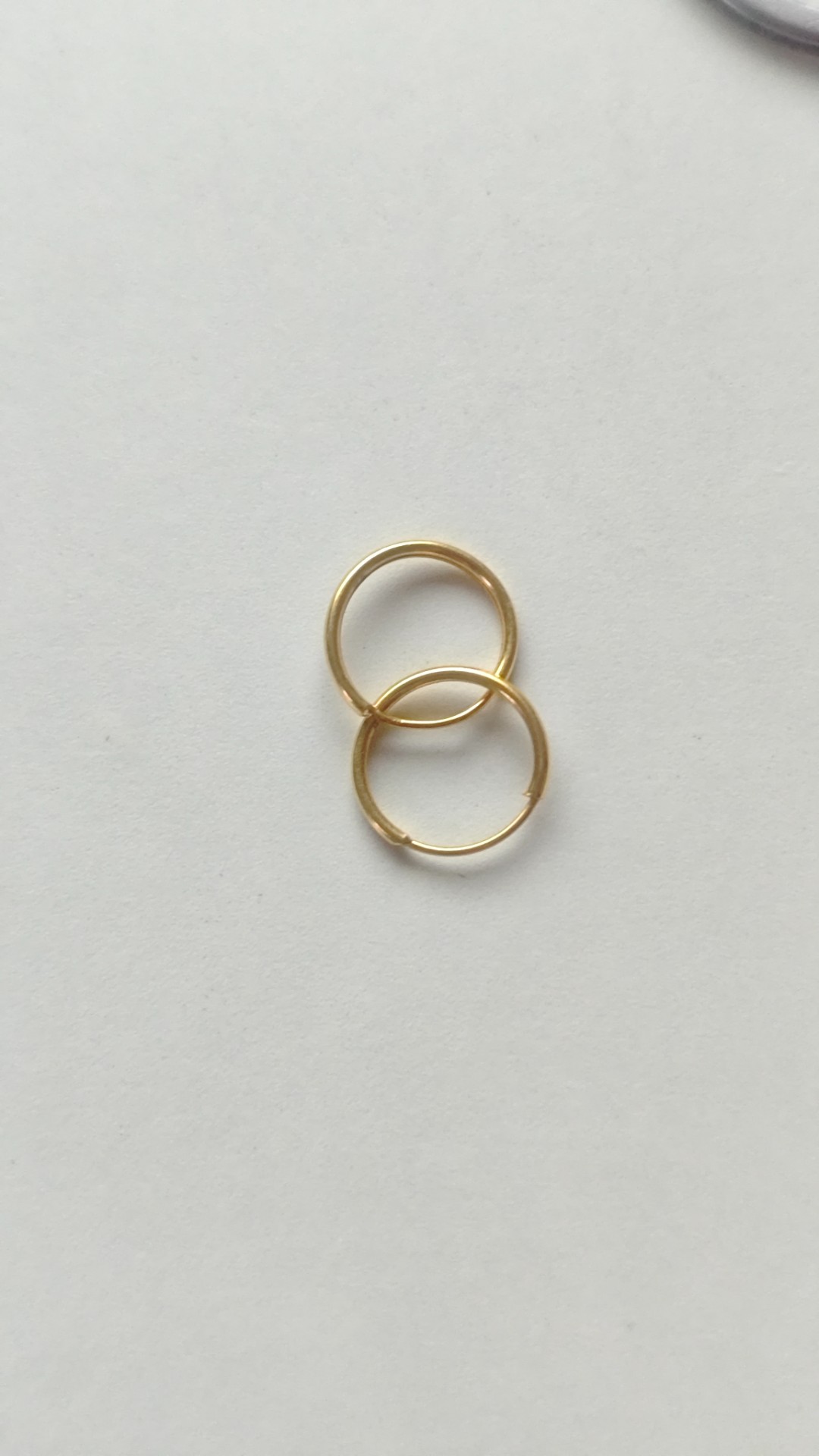 A(025）足金百搭耳圈