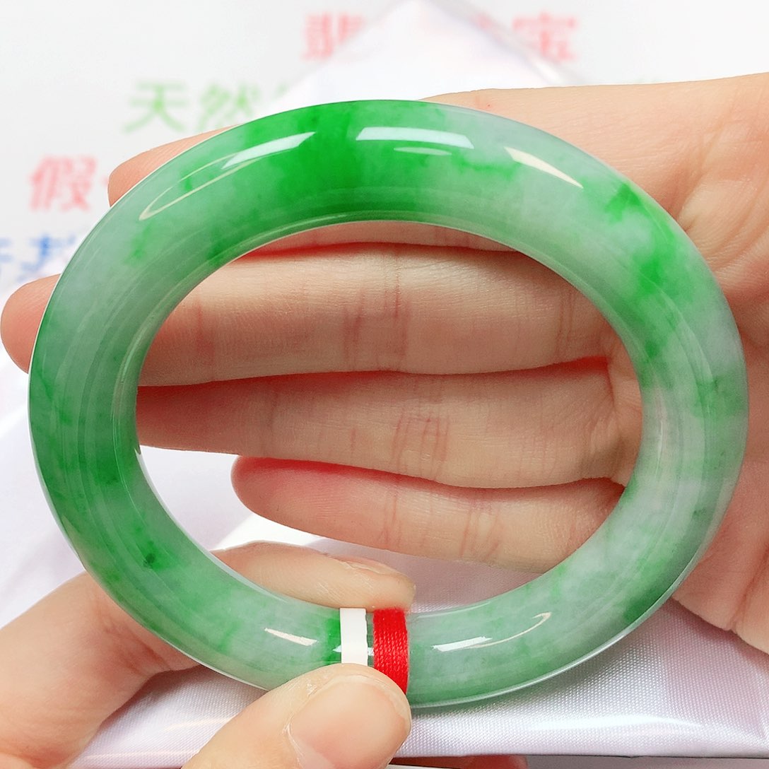 未镶嵌手镯翡翠翡翠手镯55圆
