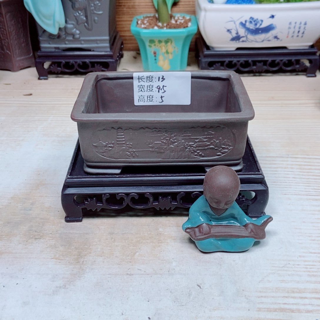 瓷片陶瓷花盆陶瓷艺术