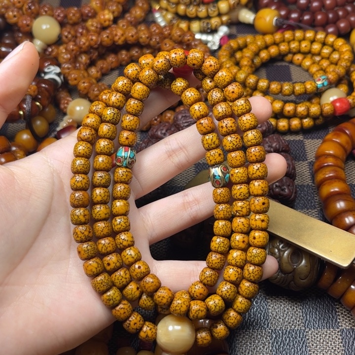 凤眼菩提吊坠星月菩提念珠