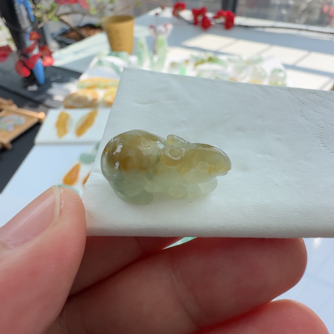 定制翡翠未镶嵌定制翡翠毛货不退不换