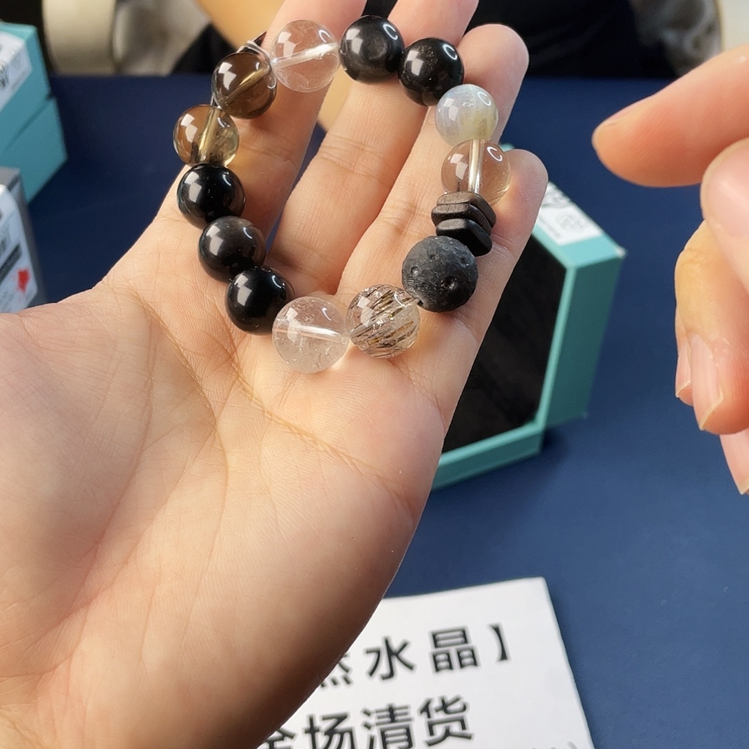 手链银S925镶嵌水晶
