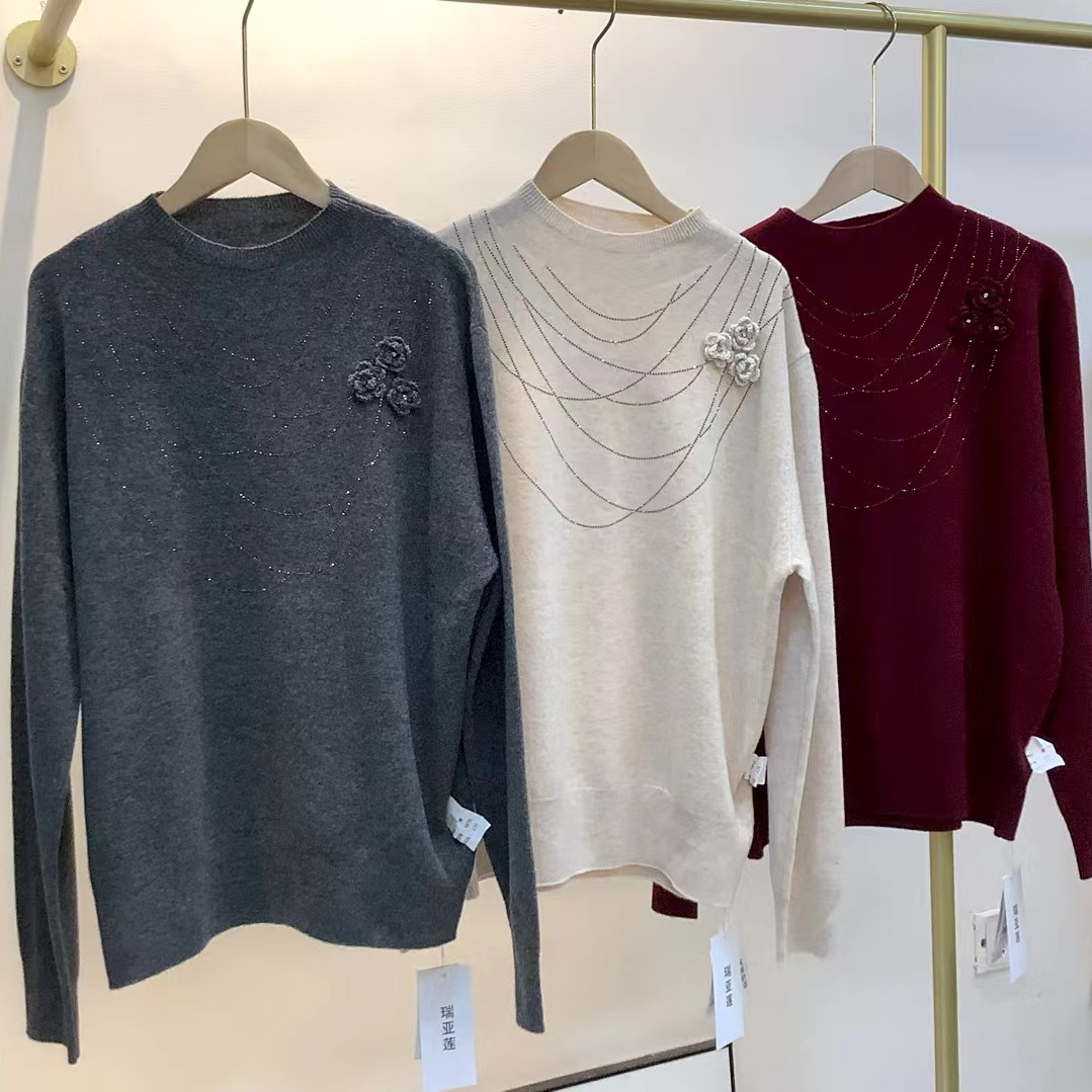 大程姐|秋冬圆领毛衫