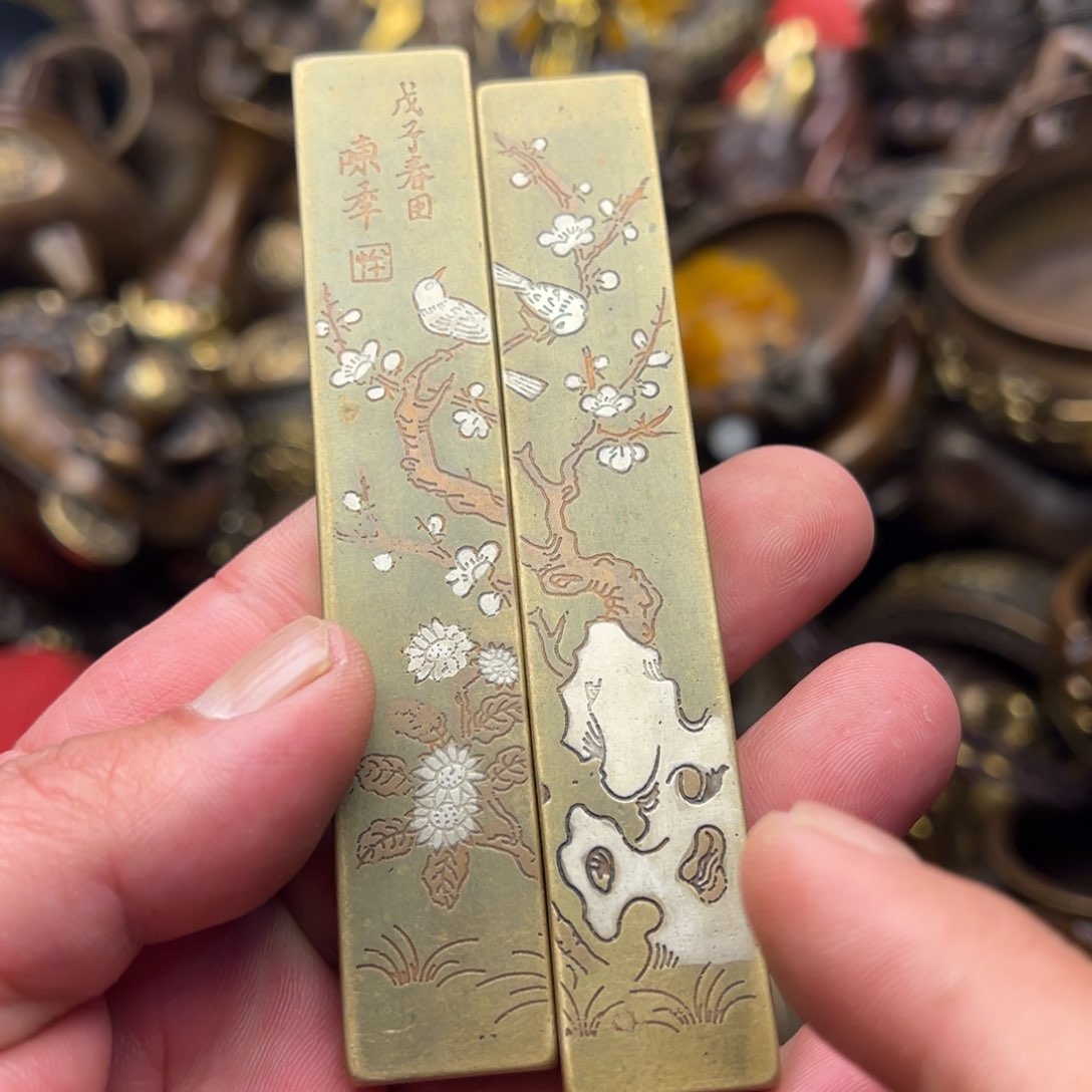 茶壶香炉铜器摆件