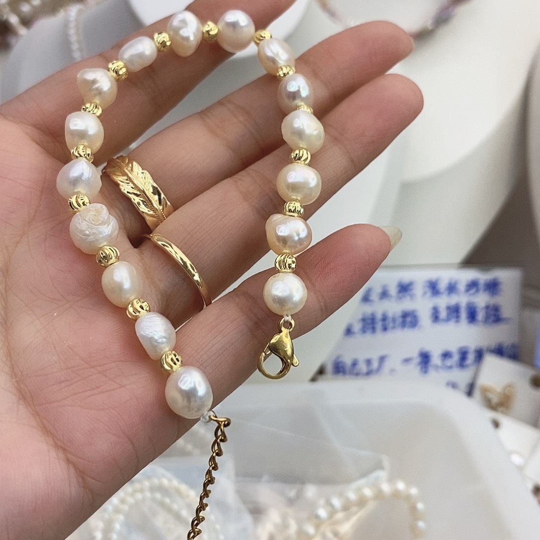 淡水珍珠颈饰未镶嵌