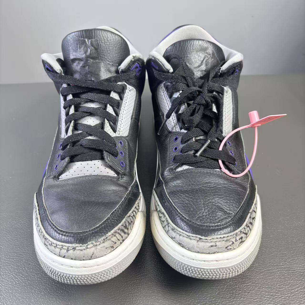 44.5码 黑紫 篮球鞋