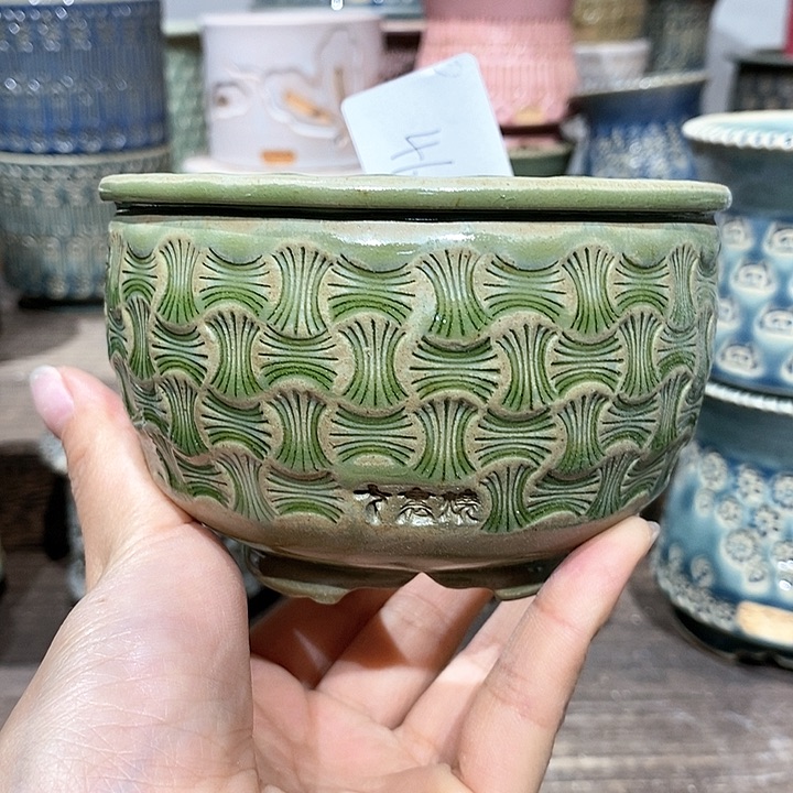 七里烧陶瓷02-15-462口径8