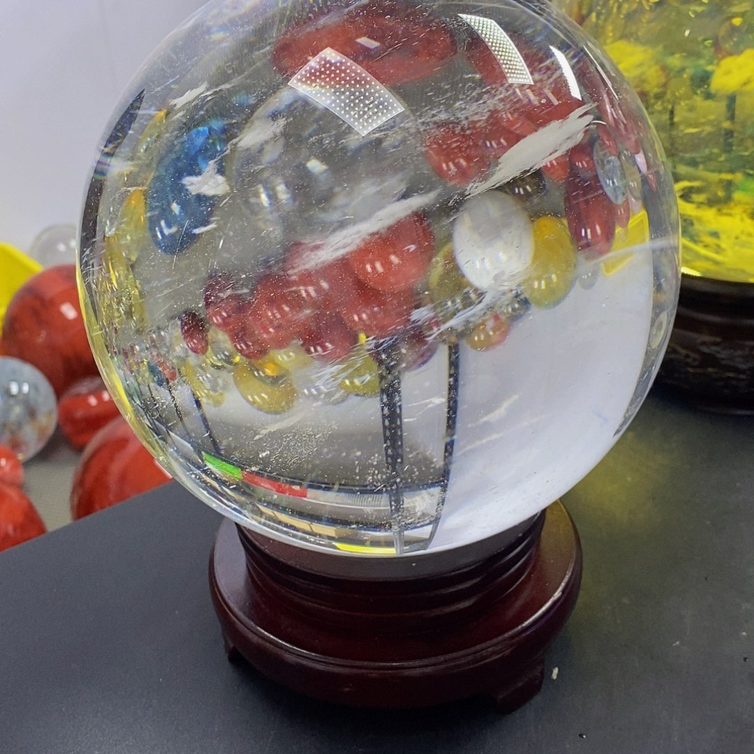 自***为石材19厘米白水摆件