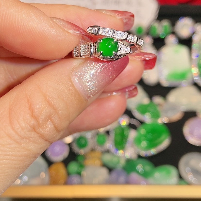 【闪购商品】未镶嵌戒指翡翠天然翡翠