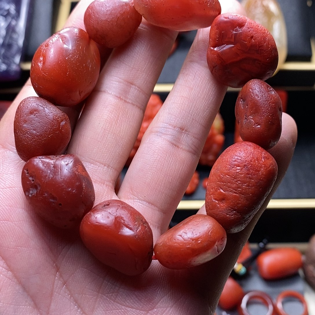 【闪购商品】南红玛瑙串未镶嵌