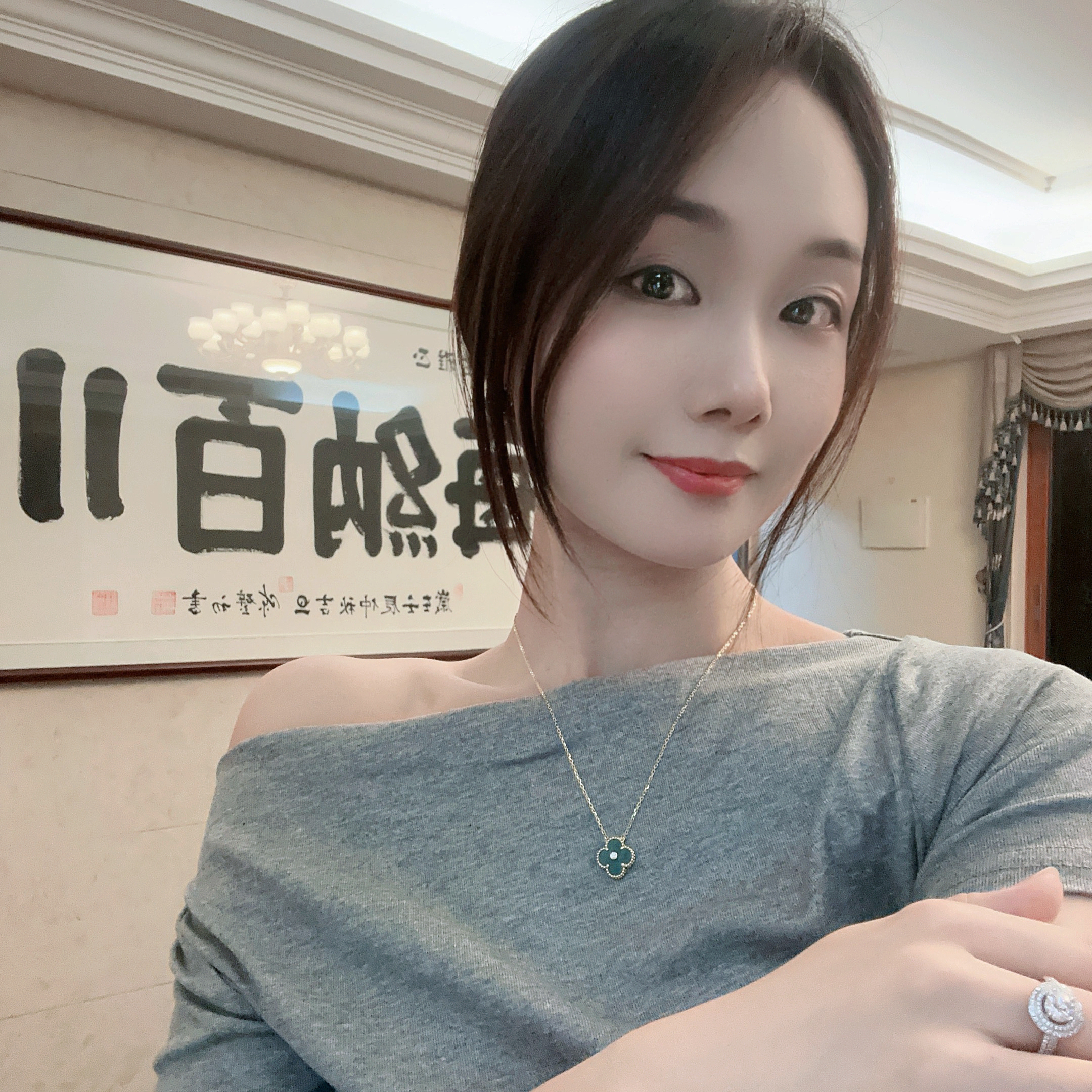 4号羊绒链接2025年新款居家可外穿睡衣女秋冬季家居服套装