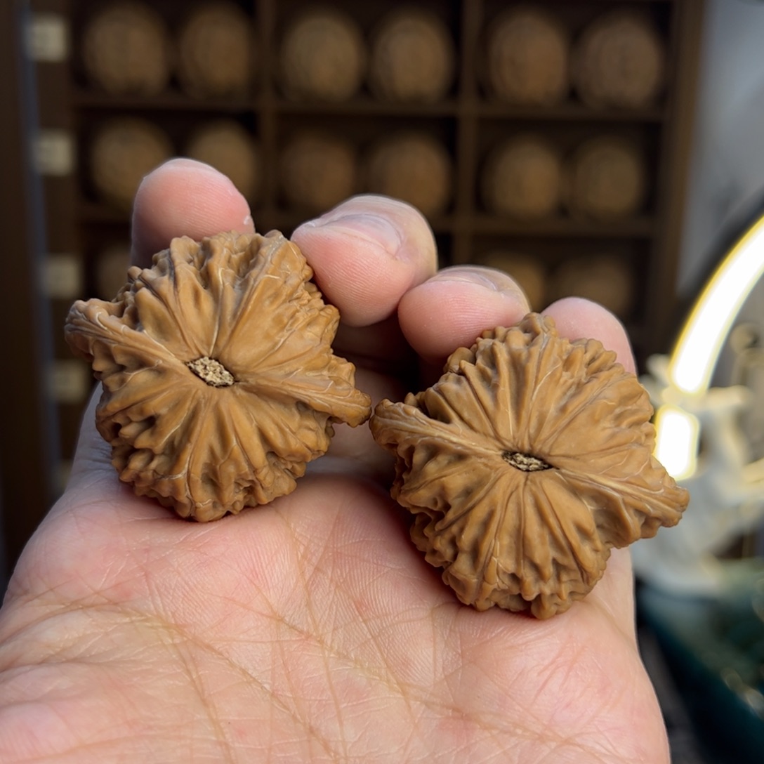 蔡***侠文玩核桃吊坠磨盘