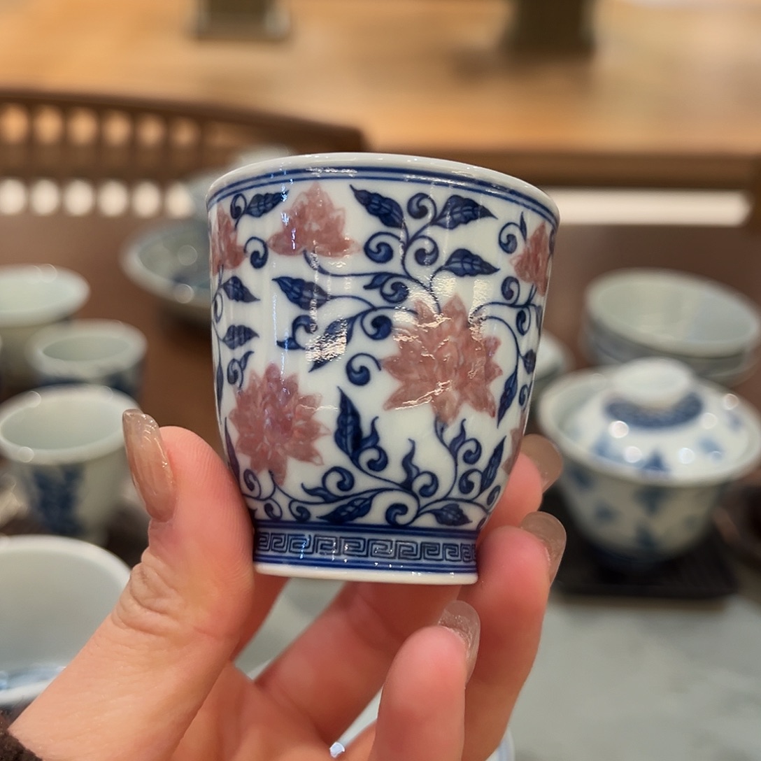 福利品微瑕釉里红釉里红