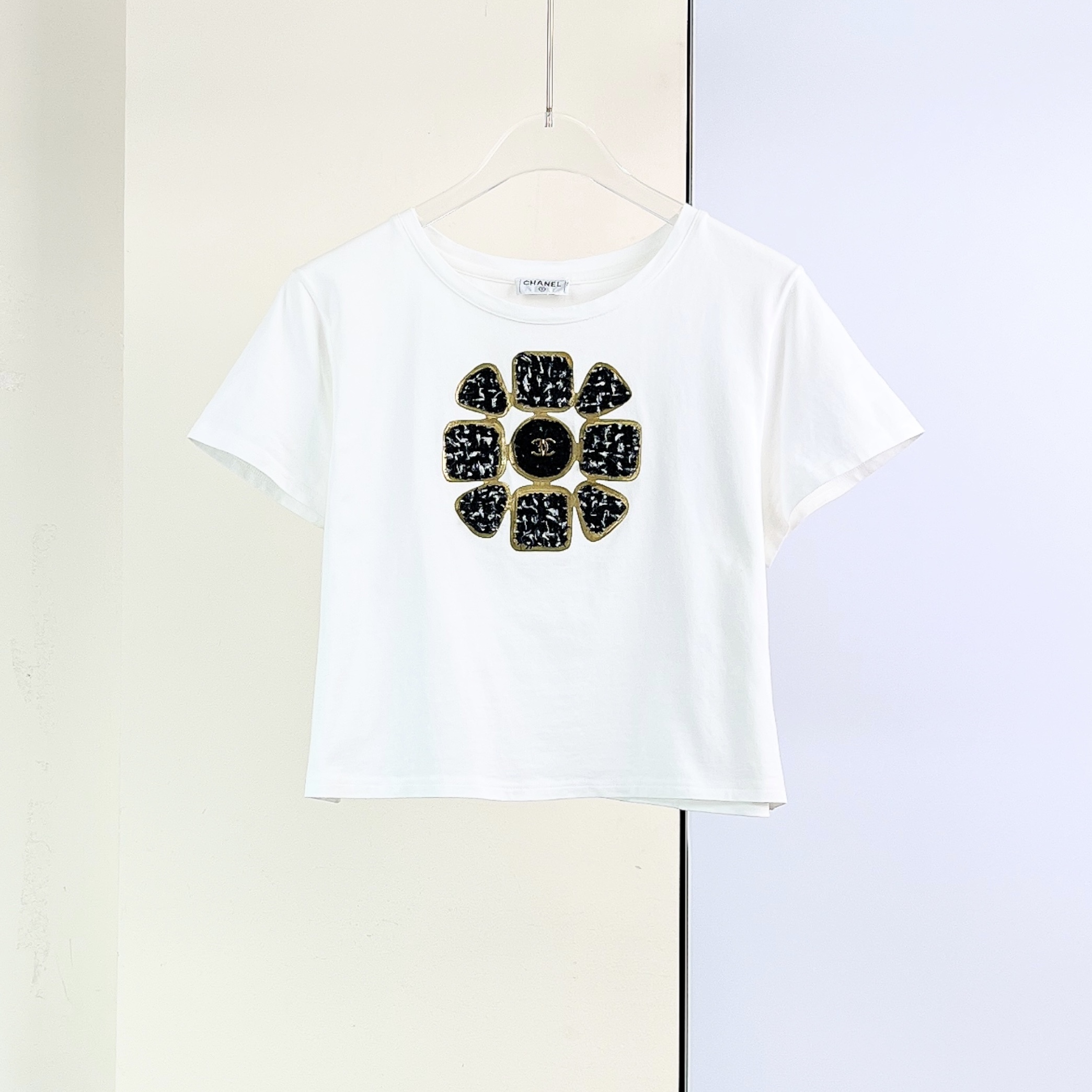 99新 Chanel/香奈儿 /T恤/34码/Abc432 