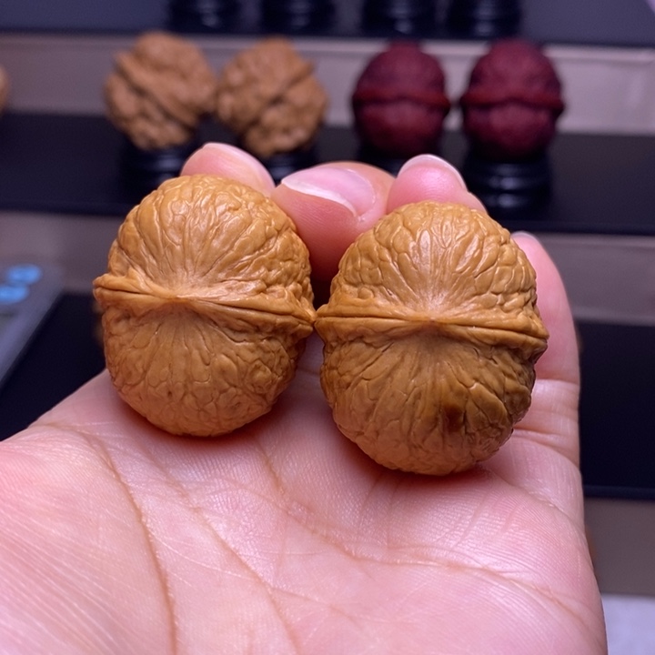 文玩核桃把件招财进宝13