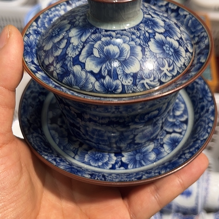 陶摆件景德镇陶瓷主人杯2233