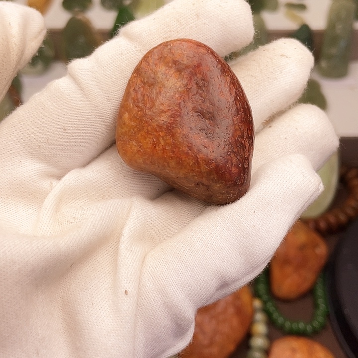 岫岩河磨玉（透闪石质玉）颈饰未镶嵌