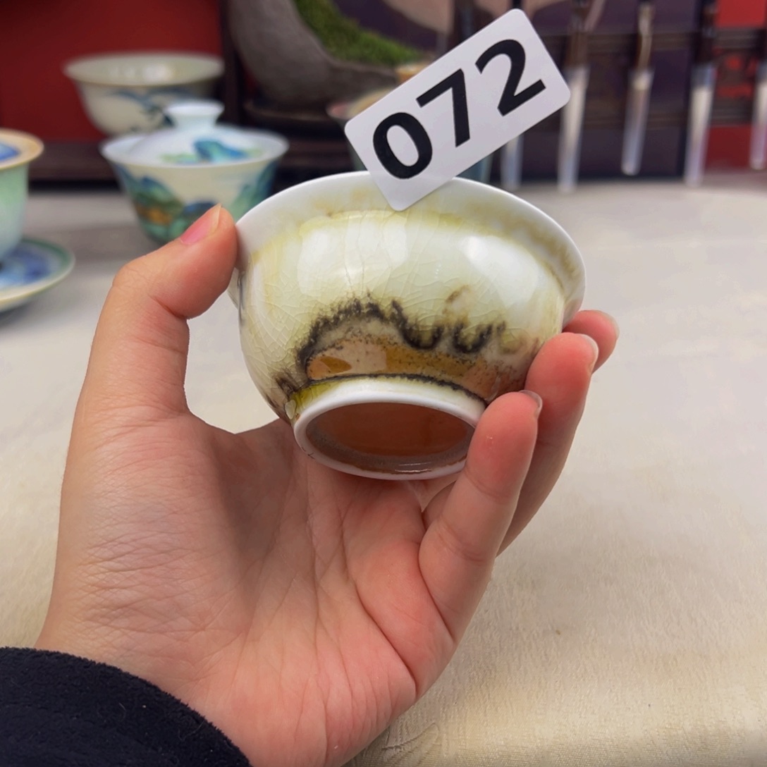 杯子纯手工柴烧主人杯