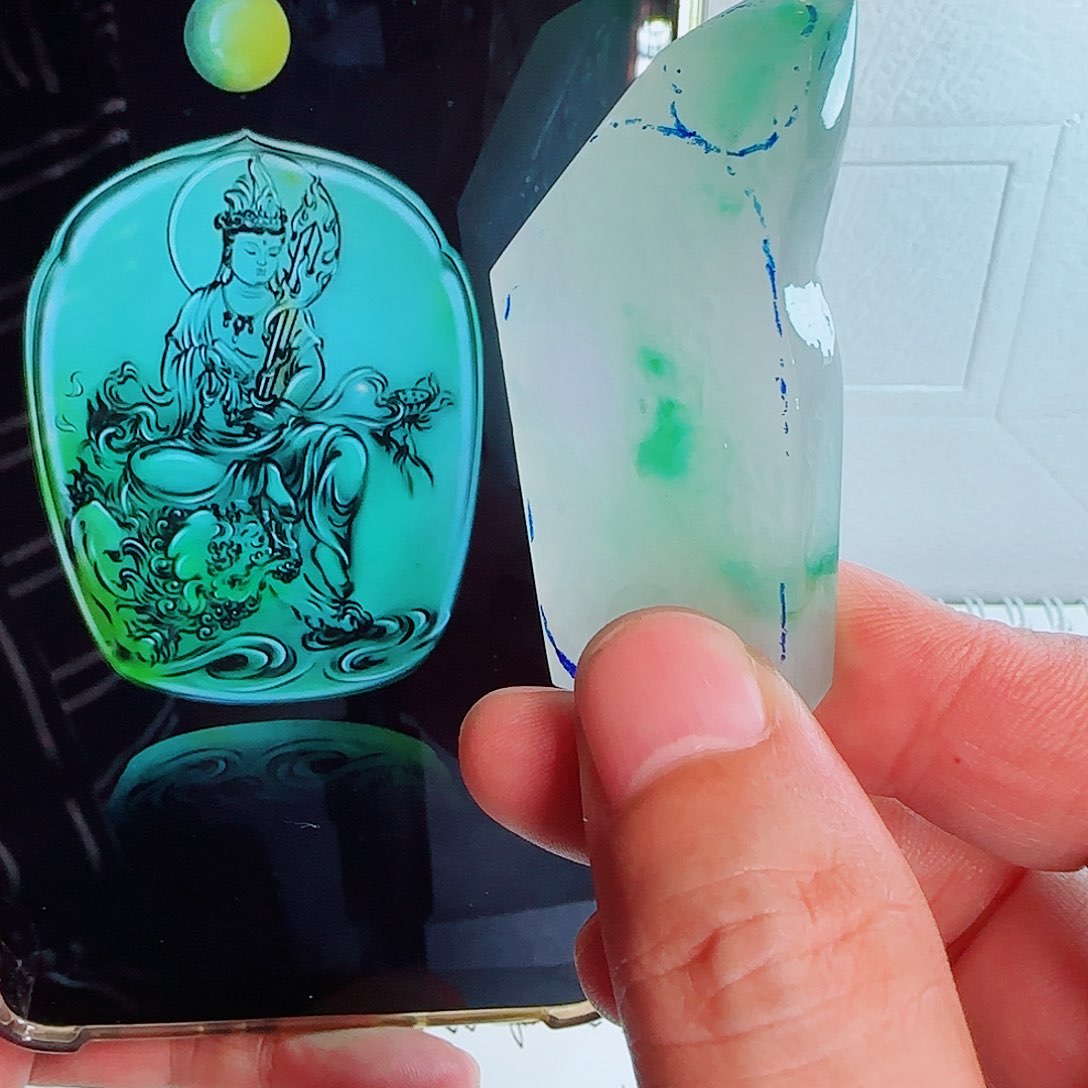 定制翡翠未镶嵌翡翠首饰