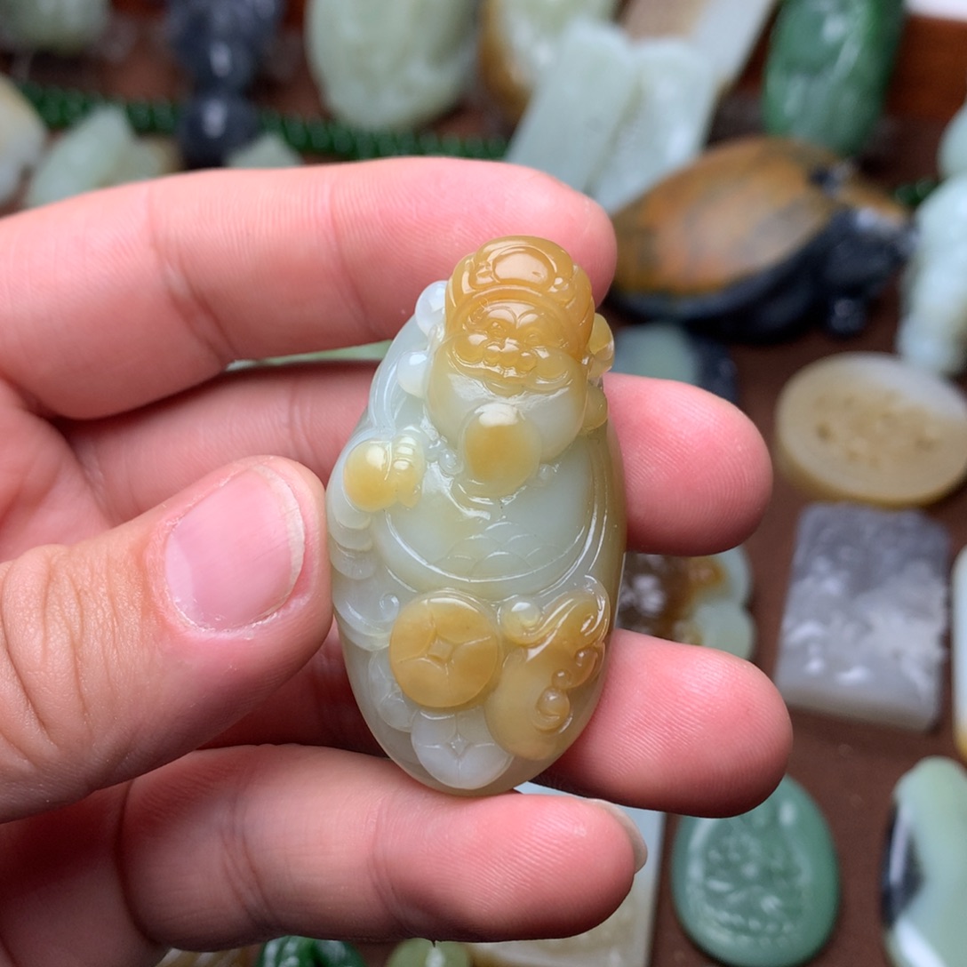 和田玉挂件未镶嵌