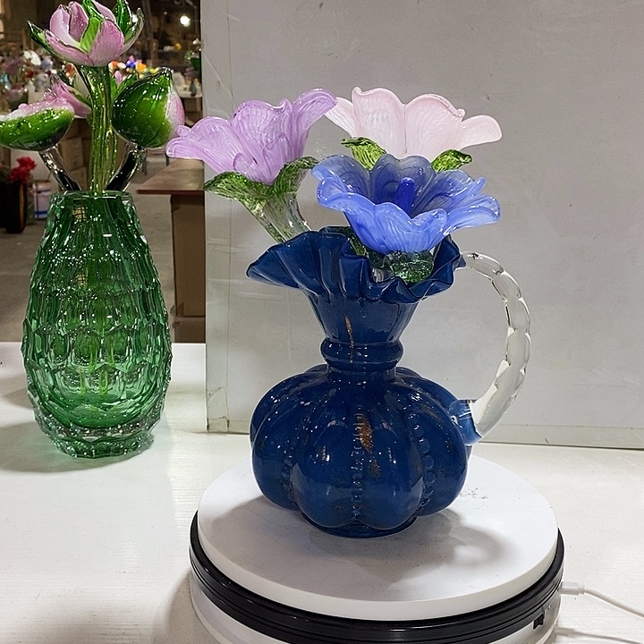 花瓶加花高35厘米口径10厘米