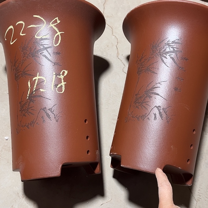 紫砂花盆紫砂兰花盆这家不错