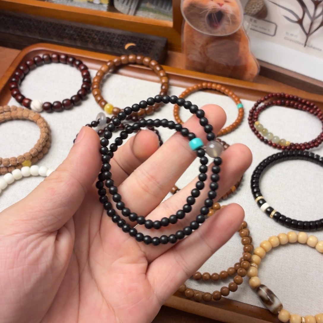 风车木（黑檀木）手串/手链