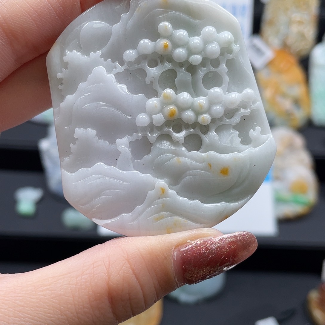 翡翠吊坠(不含链)未镶嵌