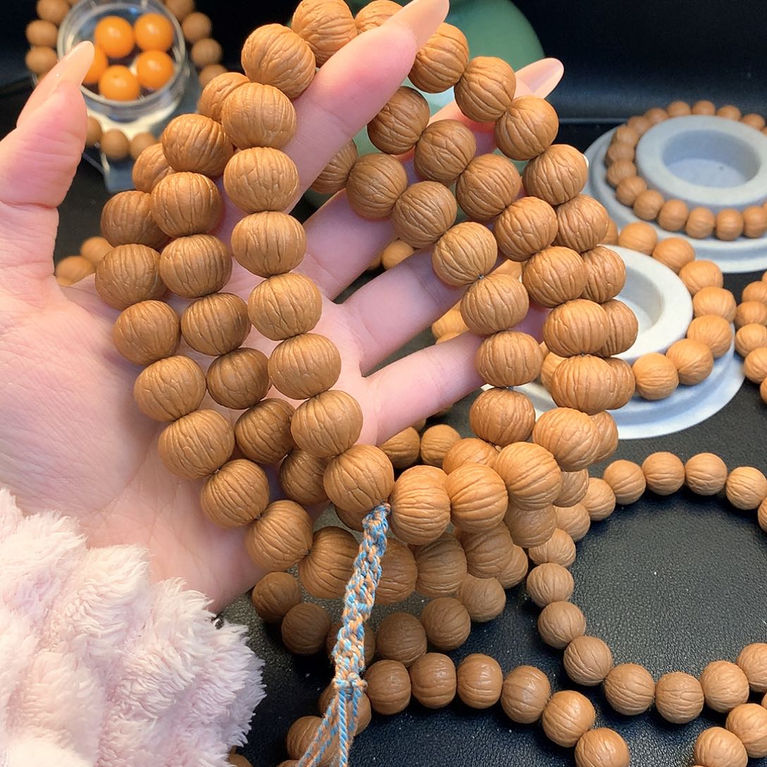 平***8猴头核桃手串土豪15。108颗