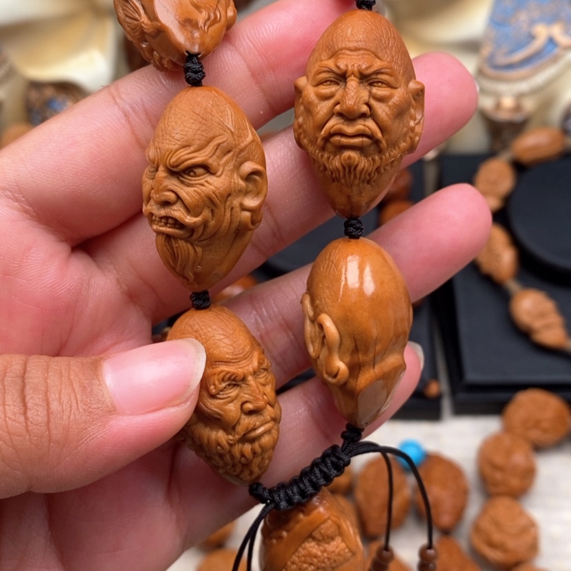 【闪购商品】橄榄核吊坠橄榄手工雕刻工艺