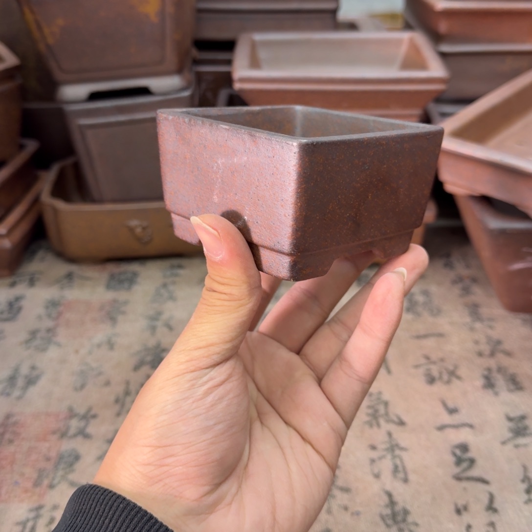 紫砂花盆90号宜兴紫砂正品7.5x4