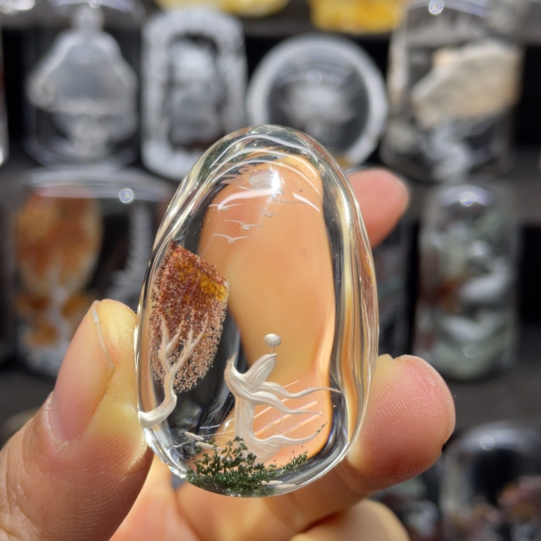 吊坠未镶嵌水晶悟道