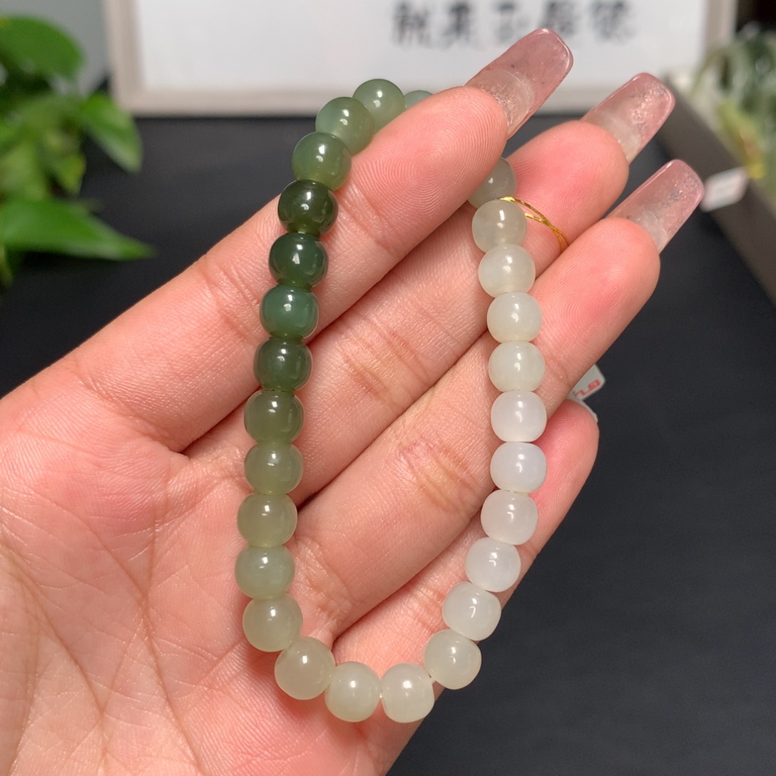和田玉手链未镶嵌