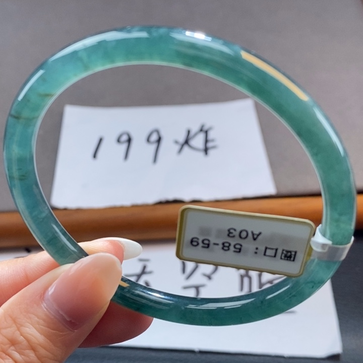 翡翠未镶嵌手镯翡翠手镯11