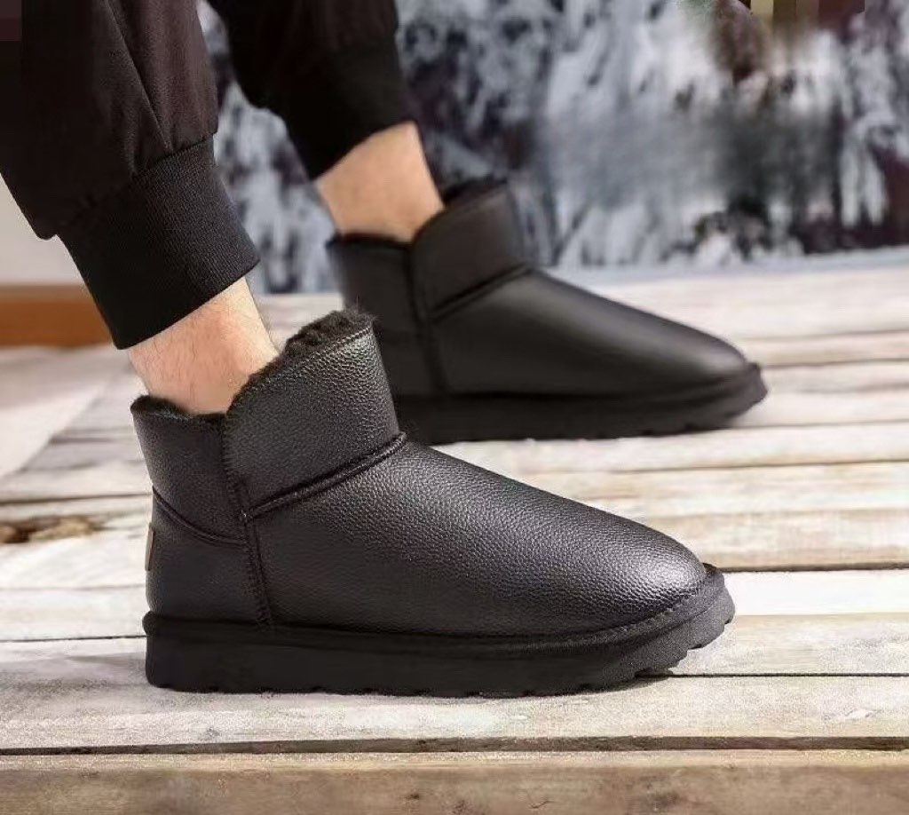 【锦衣服饰】C 186 男士加绒加厚雪地靴