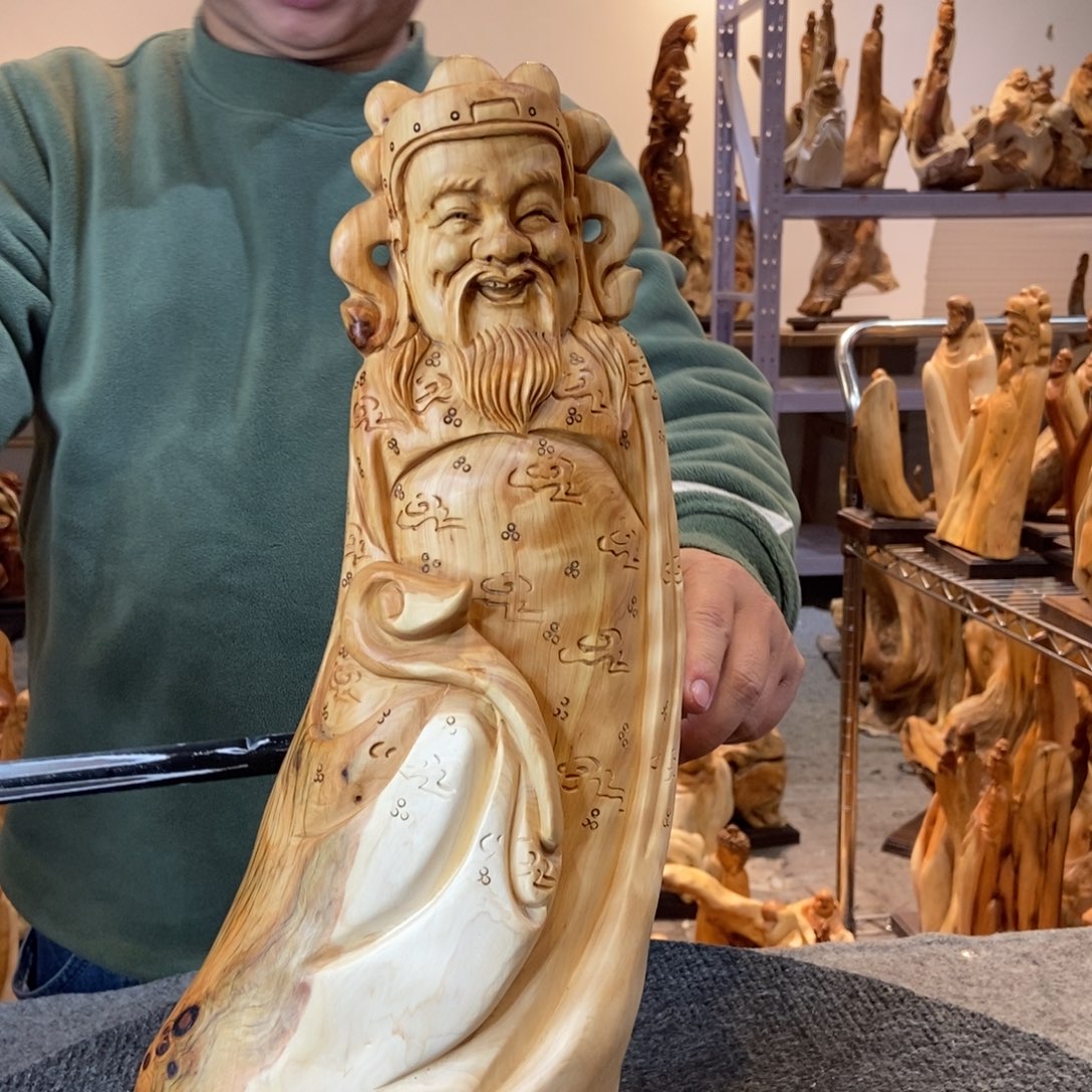 柏木（崖柏）太行崖柏根雕摆件