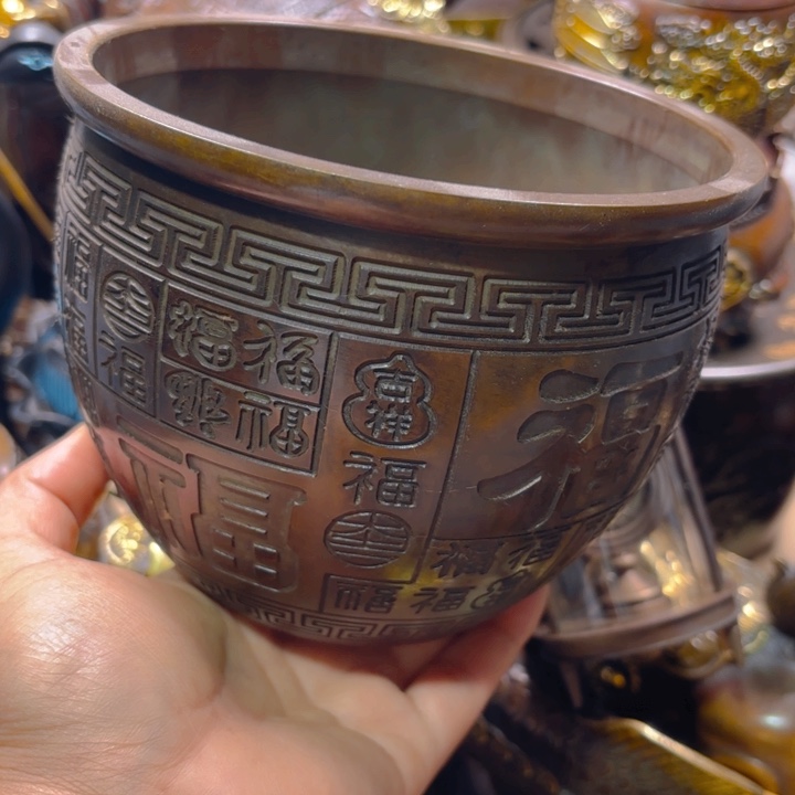 铜器摆件收收藏藏