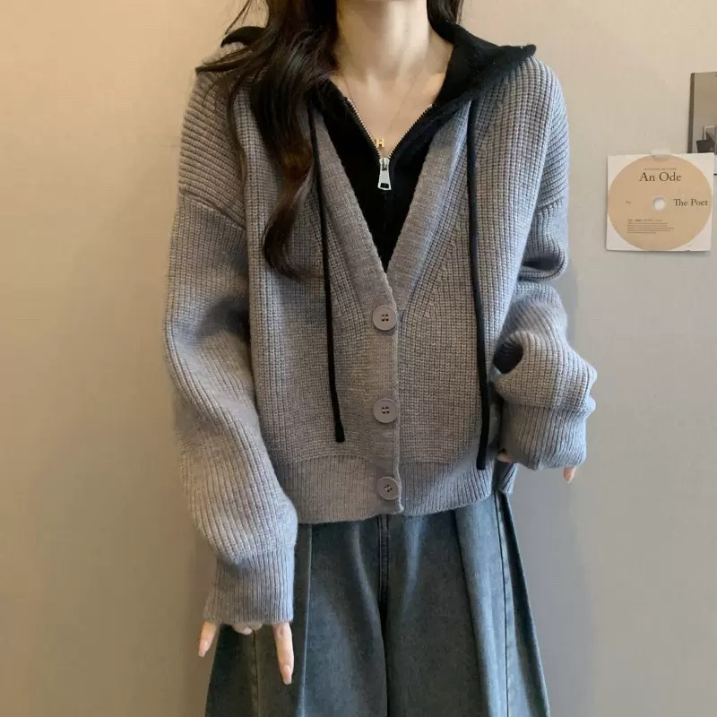 毛针织衫秋季秋冬慵懒百搭冬季针织衫常规袖女装宽松百搭休闲甜美