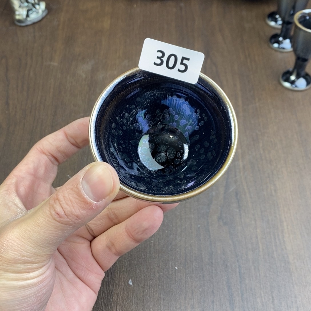 茶盏全手工原矿原釉建盏