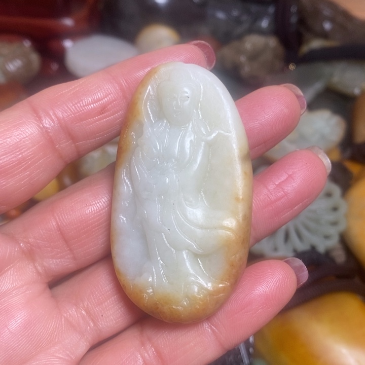 和田玉挂件未镶嵌