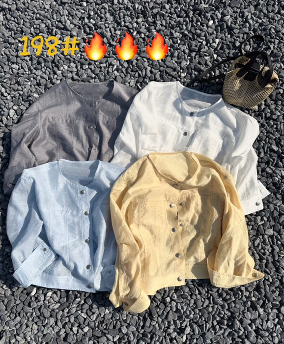 【云云精选】198 夏季天 丝开衫