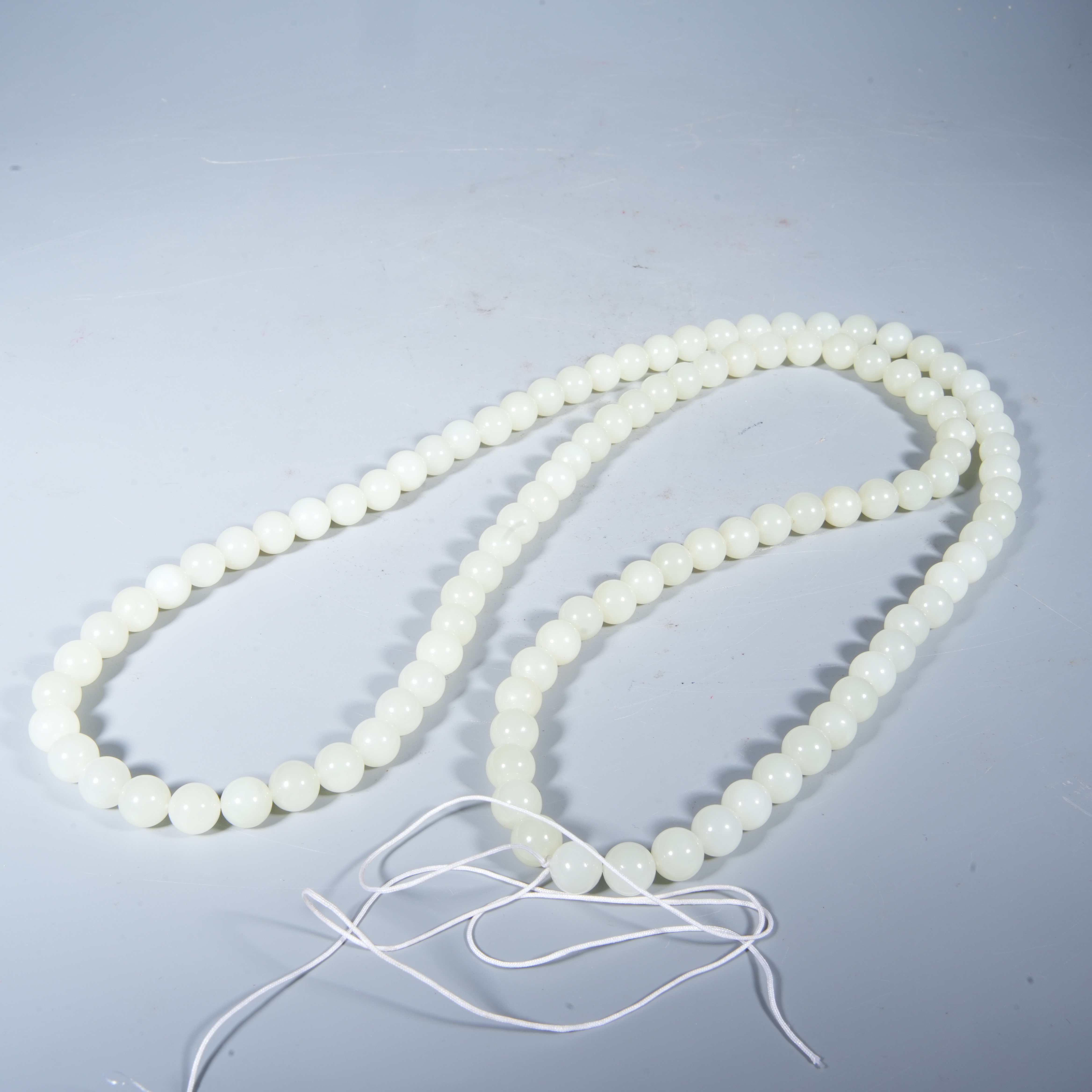 Tgz27 清代 和田玉108珠串